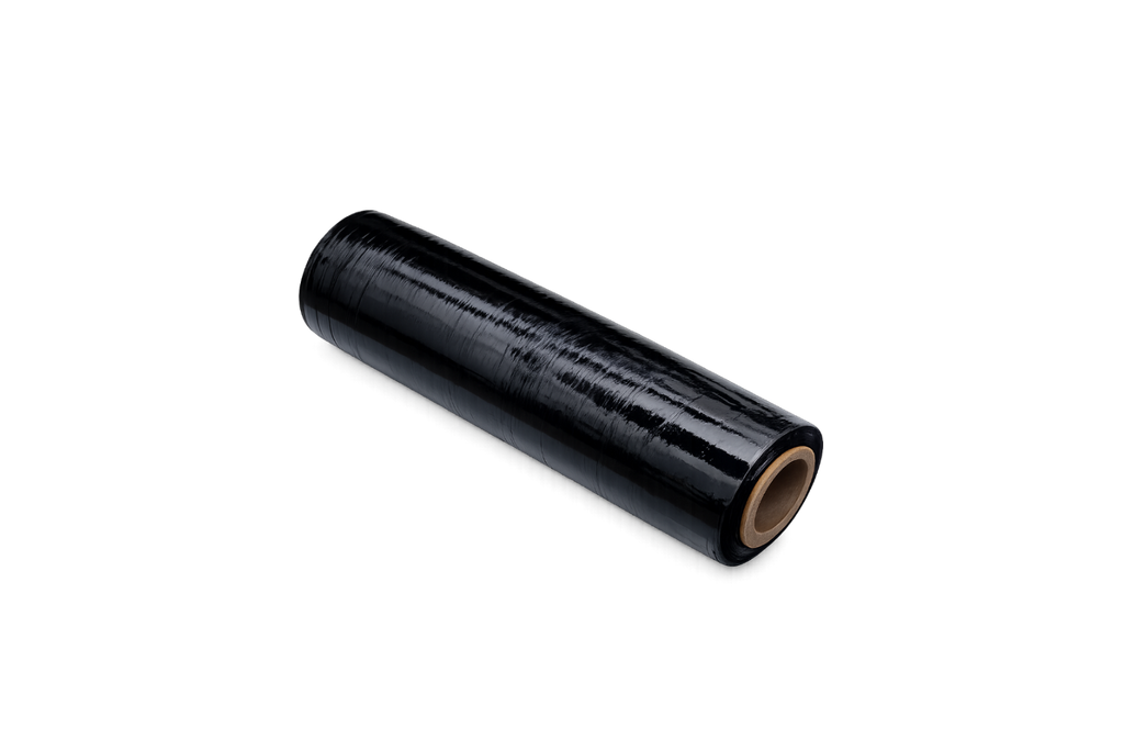 Film Stretch Negro Sin Mango - 4 KG