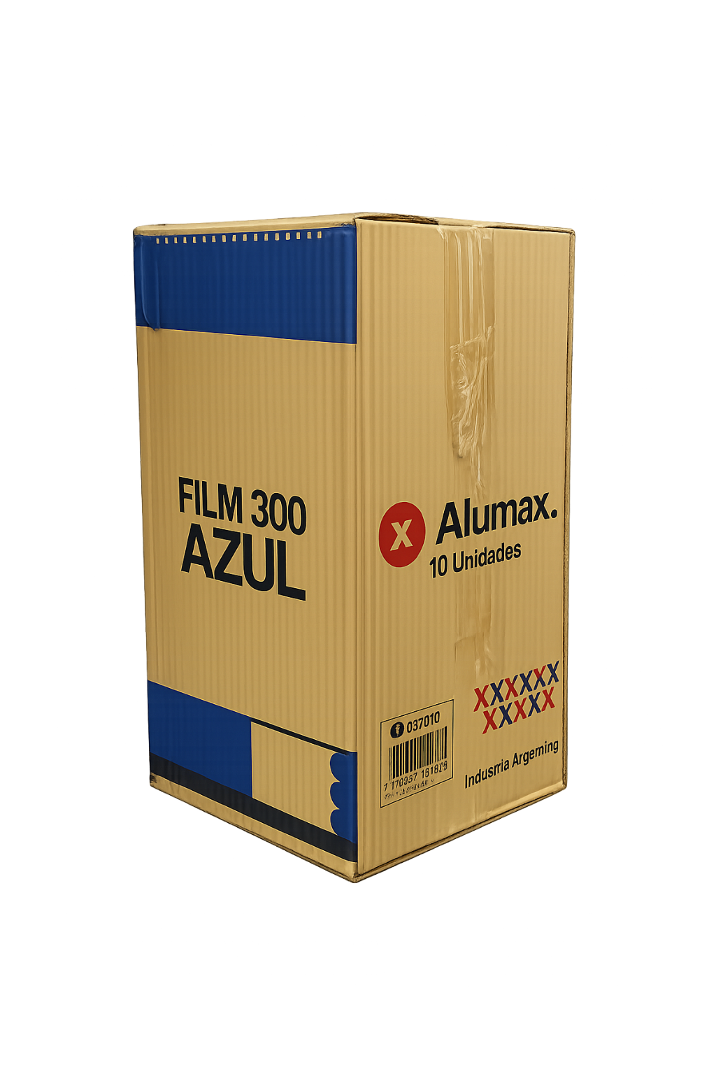 Film Alumax Azul - 38x100 MTS
