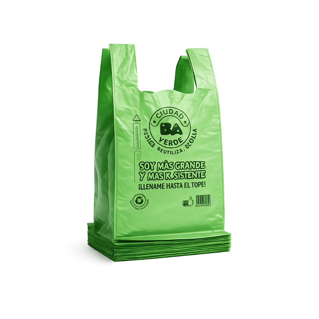 Bolsas Camiseta Ciudad Verde - 45x60 CM