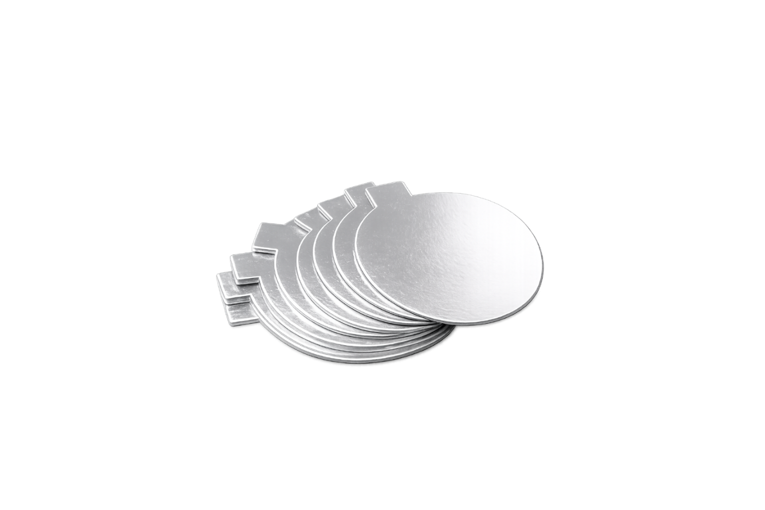 Discos Dorados con Solapa - 10 CM