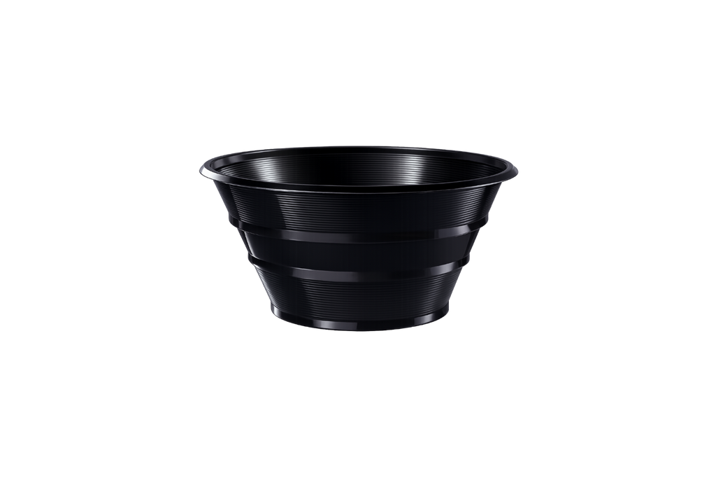 Ensaladera Genoa Negra Plastivas - 900 cc PS